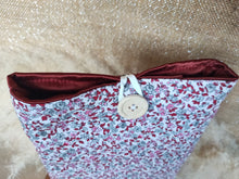 Charger l'image dans la galerie, Pochette à livre "liberty rouge"