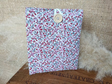 Charger l'image dans la galerie, Pochette à livre de poche/ liseuse " Liberty rouge "