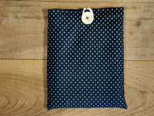 Charger l'image dans la galerie, Pochette à livre de poche/ liseuse " Pois ⚫⚪ "