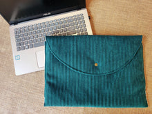 Charger l'image dans la galerie, Pochette pour PC portable " BLEUE " (taille standard)