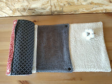 Charger l'image dans la galerie, Essuie-tout lavable "fleurs d'hiver" 8 feuilles