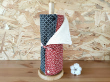 Charger l'image dans la galerie, Essuie-tout lavable "fleurs d'hiver" 8 feuilles