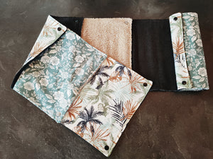 Essuie-tout lavable "Tropical 🌴" 8 feuilles