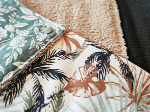 Essuie-tout lavable "Tropical 🌴" 8 feuilles