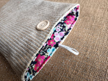 Charger l'image dans la galerie, Pochette à livre "Velours côtelé Doré 🌟"
